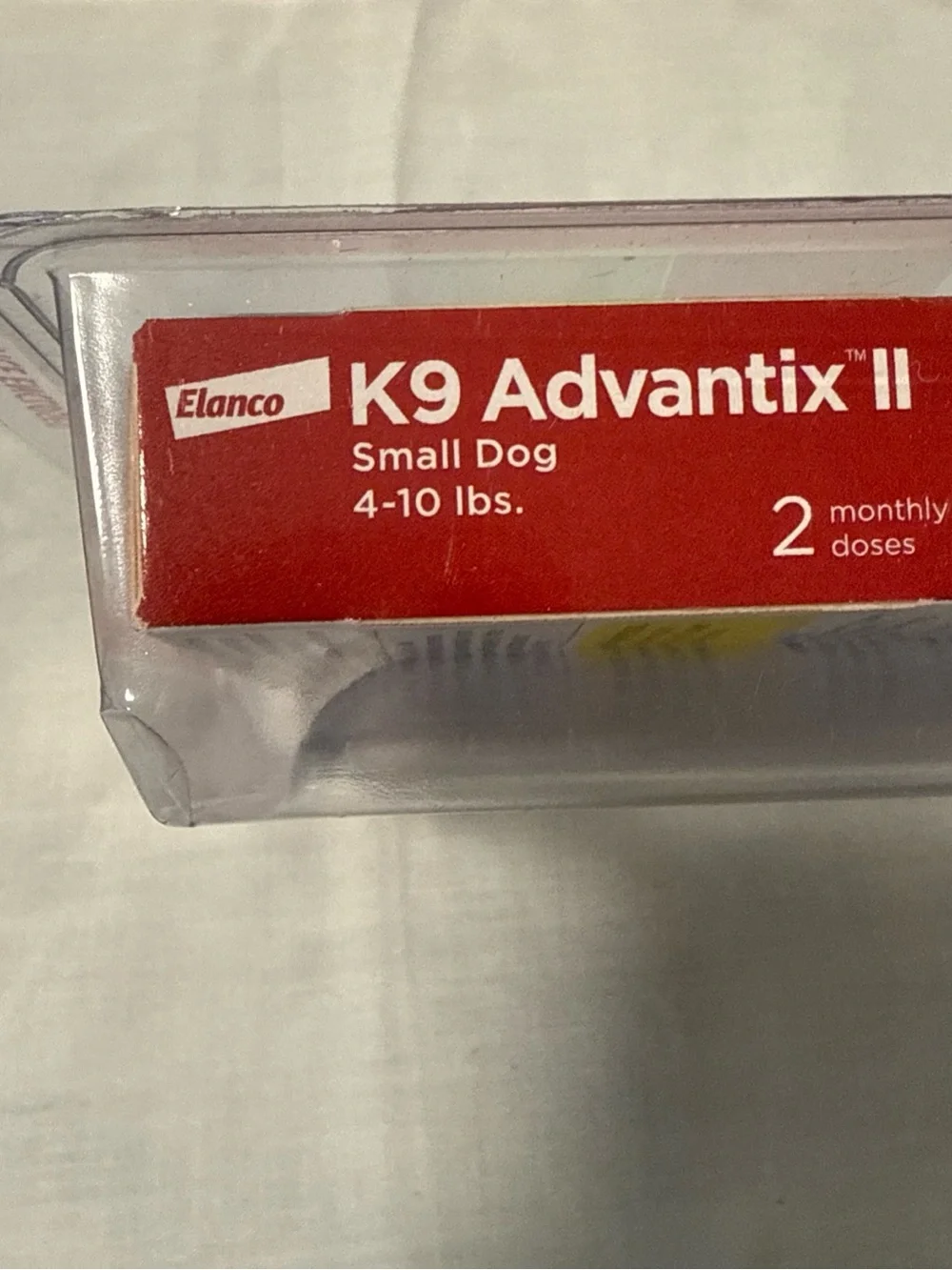 Elan K9 Advantix II Small Dog Flea & Tick Treatment - Red